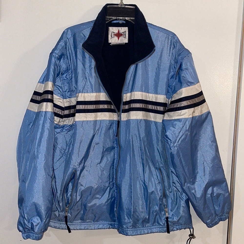 Vintage Active Frontier 90's rain jacket winter coat zip off sleeves size M